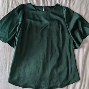 Emerald Green Blouse
